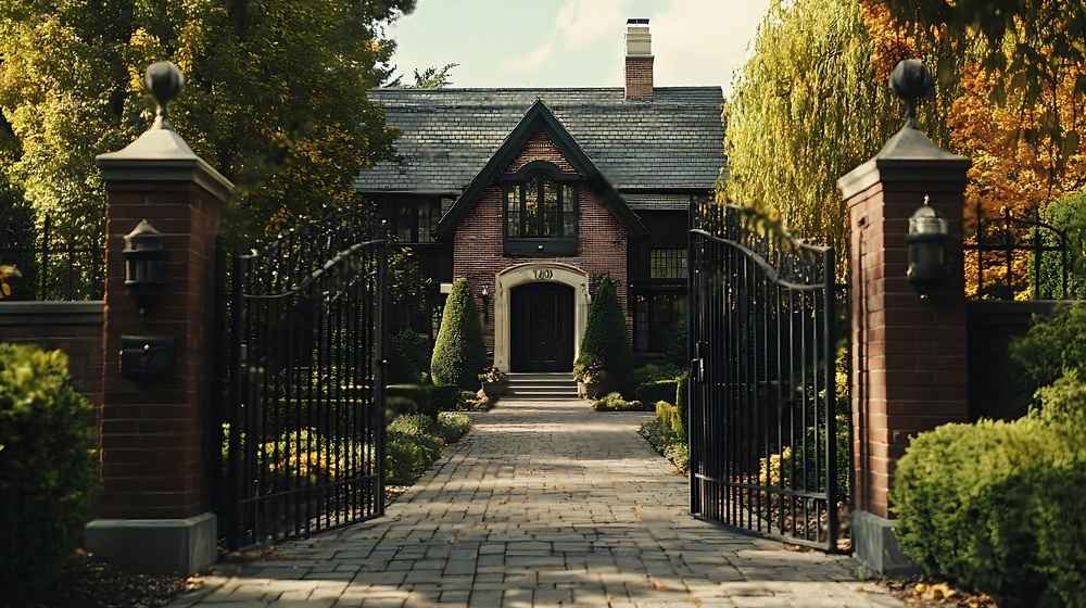 Metal Gate for Driveway in Stockport 2 Metal Gates for Driveways in Stockport